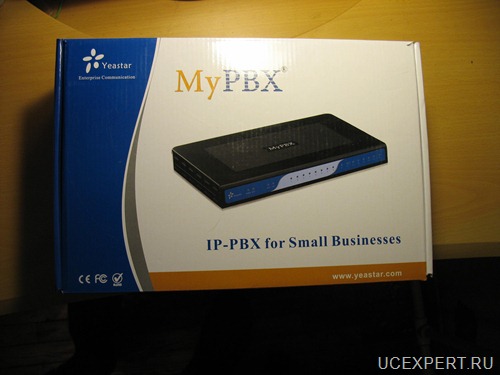 Упаковка и внешний вид Yeastar MyPBX 1600 V4