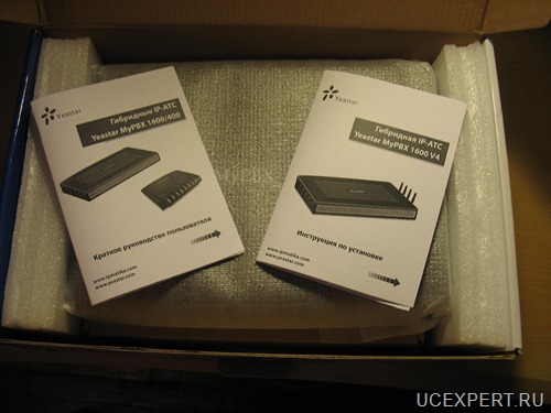 Упаковка и внешний вид Yeastar MyPBX 1600 V4