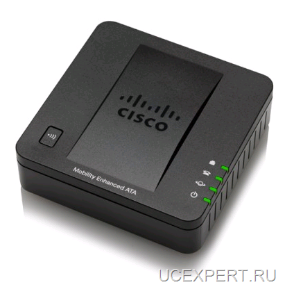 Рис. SIP DECT базовая станция Cisco SPA232D (Cisco SPA302D Multi-Line DECT Handset)