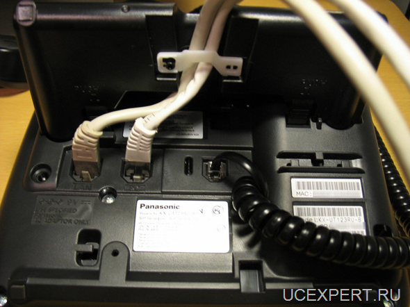 Рис. Вид Panasonic KX-UT123RU-B