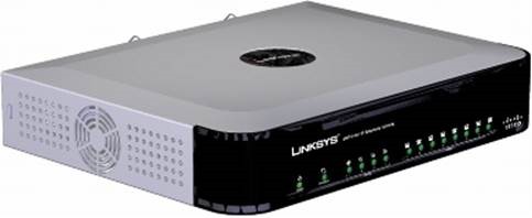 Изображение. Аналоговый VoIP-адаптер Cisco(Linksys) SPA8000