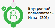Модуль «Внутренний пользователь»