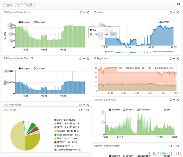 HOMER web interface